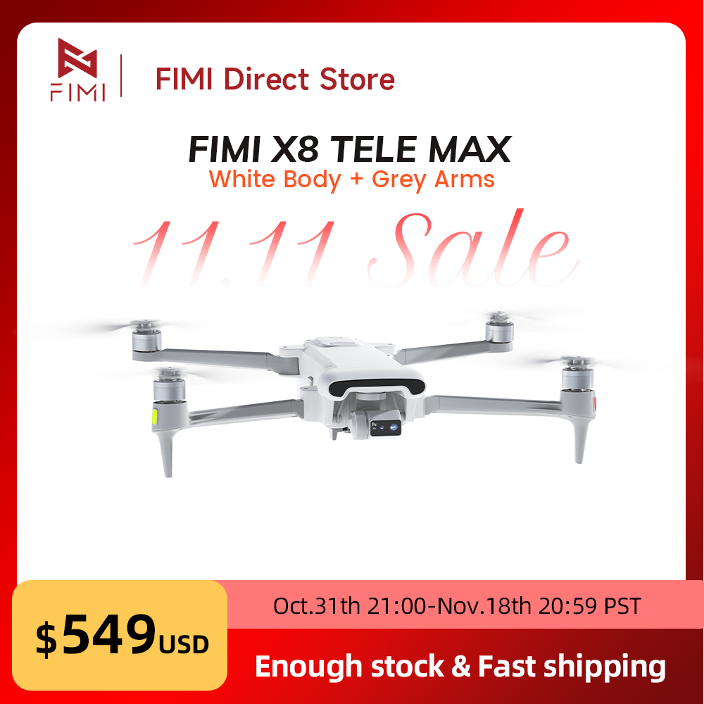 Skyzone Sky04X Pro Oled Fpv Goggles - FIMI X8 Tele Max 20km Range