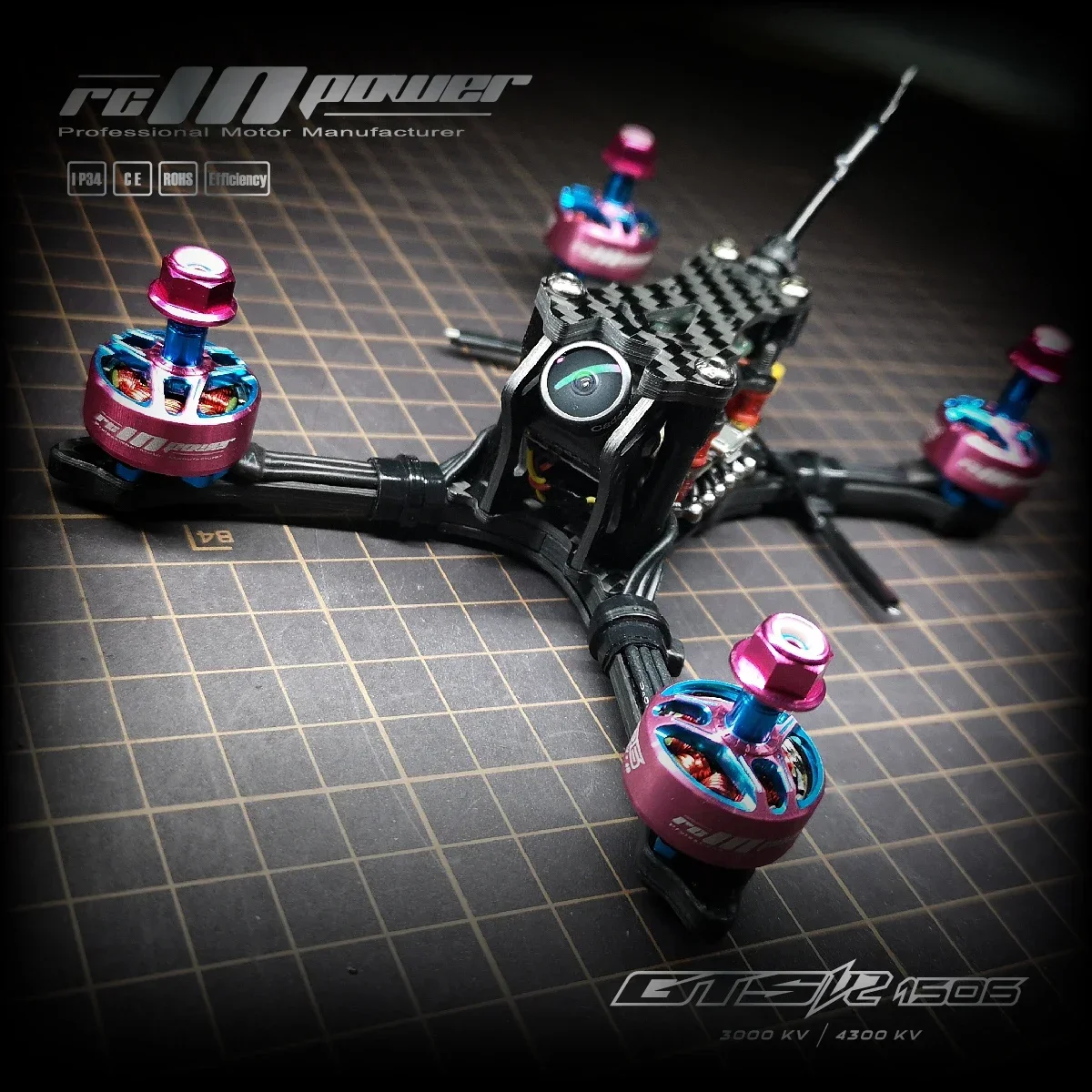 RCINPOWER GTS V2 1506 Brushles - Walksnail Avatar Hd Goggles X recension och pris