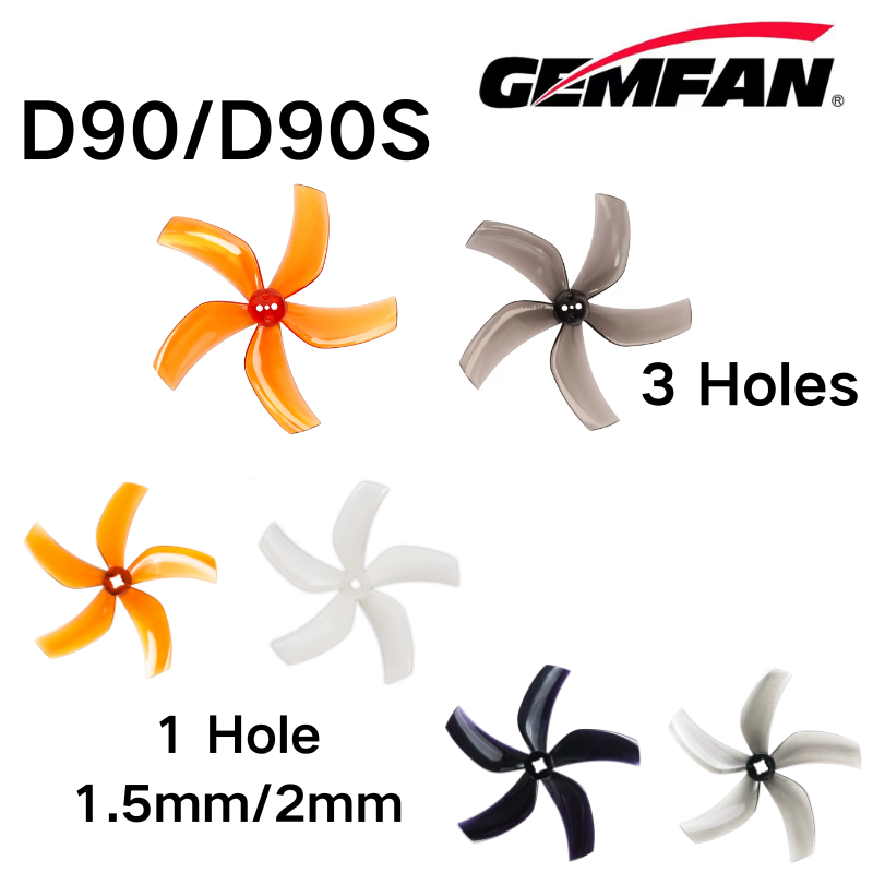 D90 5 Blade Propeller D90-5 Ge - Walksnail Avatar Hd Goggles X recension och pris
