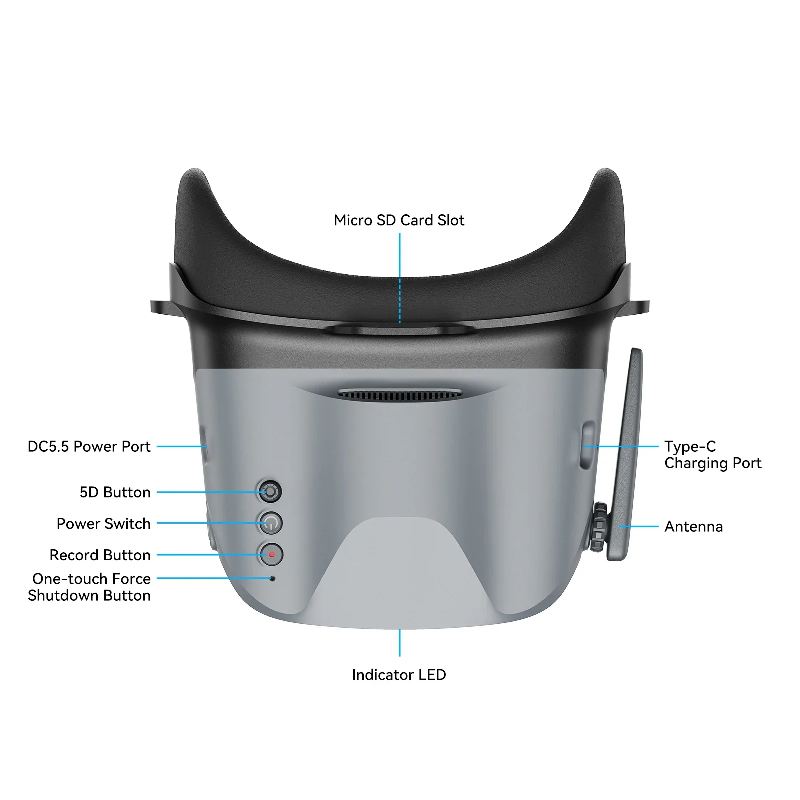 BETAFPV VR04 FPV Drone Goggles - Skyzone Sky04O Pro Fpv Goggles recension och pris
