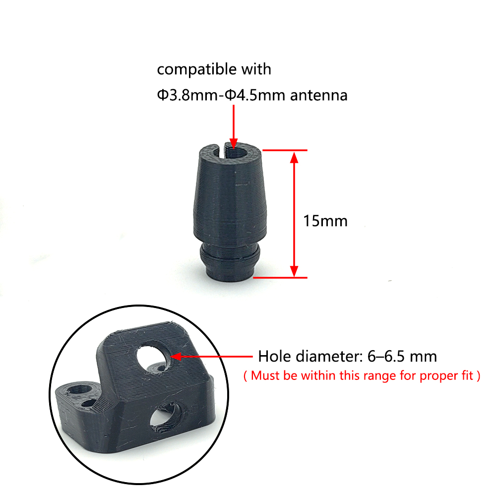 4pcs 3D Printing TPU for UFL/M - Foxeer Reaper Extreme 2.5W Vtx recension och pris